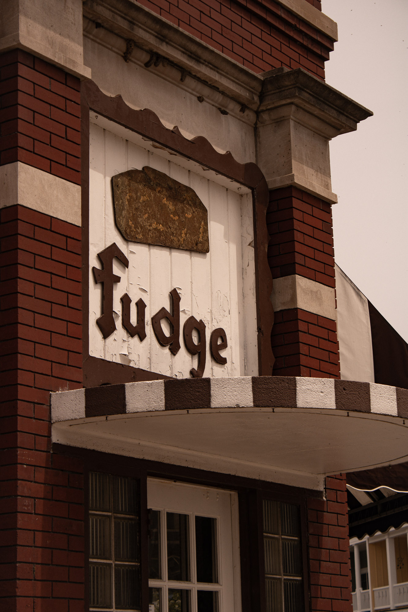 Historic storefront in Harbor Springs